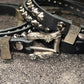 STUDDED LEATHER BELT